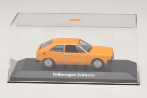 Volkswagen Scirocco Mk1 Kollane Maxichamps 1:43 940050424 Metall - pilt 4/5