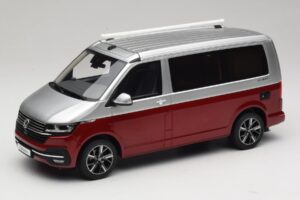 Volkswagen T6.1 California Ocean Tornado Red / Reflex Silver Otto 1:18 Volkswagen T6.1 California Ocean Tornado Red / Reflex Silver Otto 1:18 OT1342 Vaik