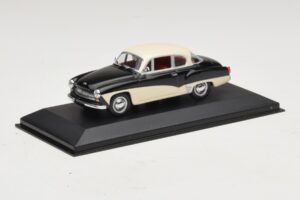 Wartburg A311 Tumesinine Valge Minichamps 1:43 WARBURG001 Metall - pilt 2/5